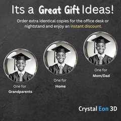 Christmas Crystal 3D Photo Ball