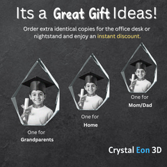 Valentine's Personalized Crystal 3D Photo Iceberg